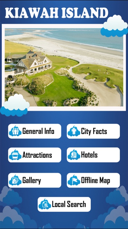 Kiawah Island Offline Map Tourism Guide