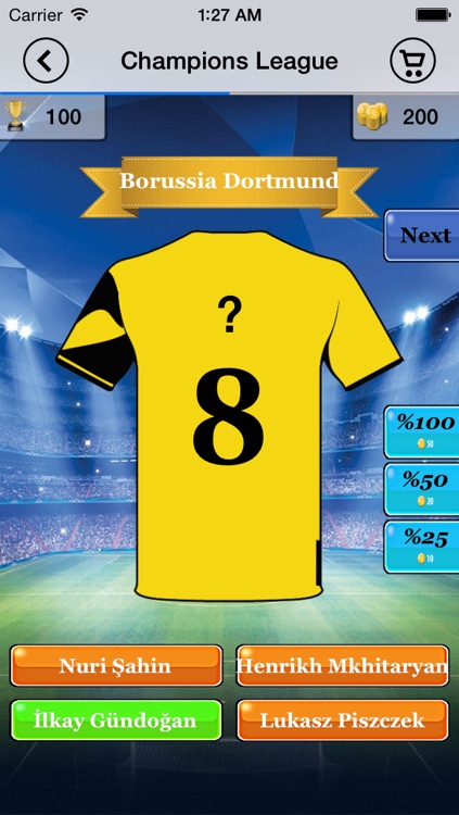 Guess Football Player - Jersey Quiz screenshot-3