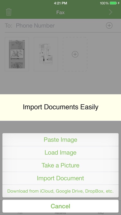 WayDC FAX - Fax Machine to Send Faxes from Mobile Online Easily