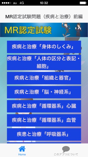 MR認定試験　疾病と治療　前編