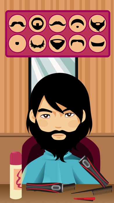 How to cancel & delete Mustaches & Beard salon - A hairy geek shave salon & barber shop game from iphone & ipad 3
