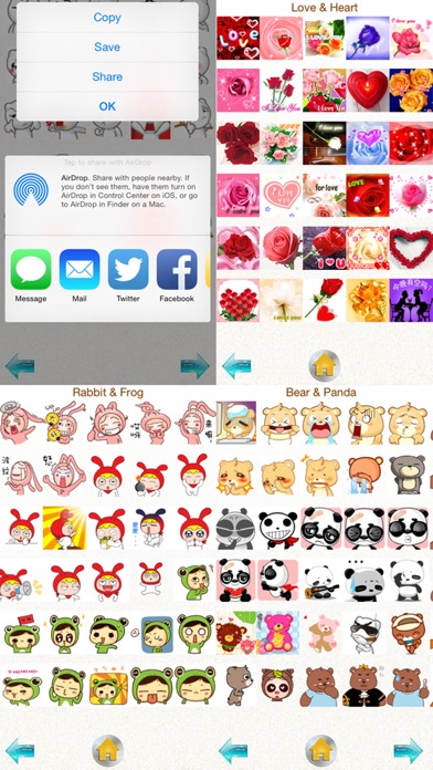 Stickers Emoji Art for WhatsApp, Messages, WeChat, Line, FaceBook, KakaoTalk, SMS, Mail (EmotionPhoto 3) Screenshot 4
