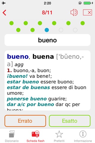 Italian <-> Spanish Berlitz Basic Talking Dictionary screenshot 4