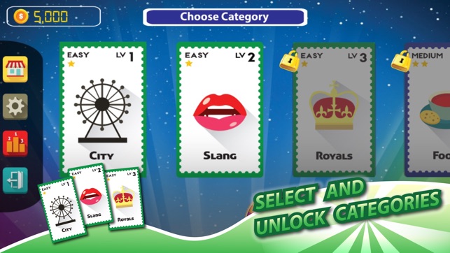 Amazing Wheel™ - Adventure of United Kingdom in word & Phras(圖4)-速報App