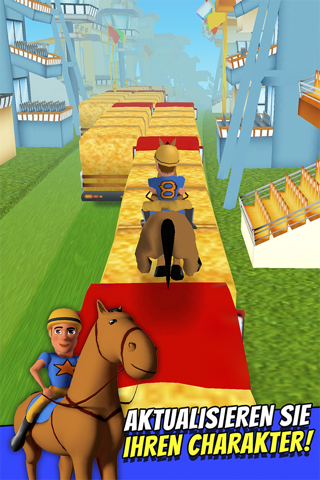 Cartoon Horse Riding Free - Horsemanship Equestrian Race Game screenshot 2