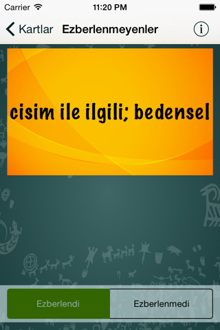 Osmanlıca Kelime Öğreniyorum screenshot 2