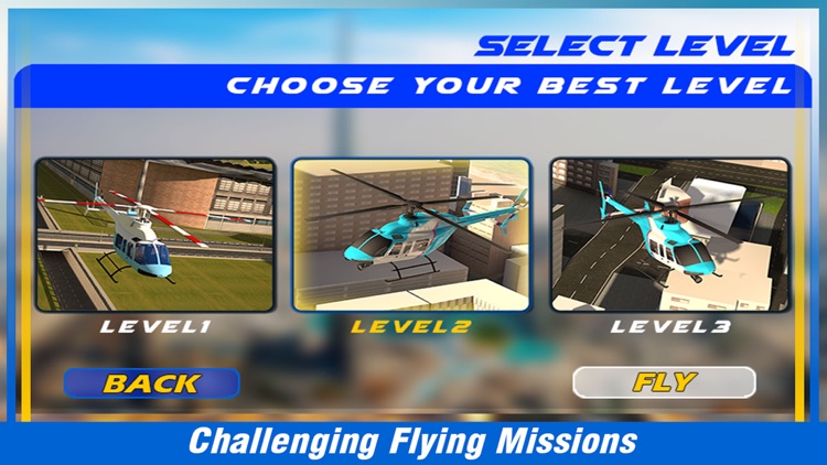 City Helicopter Flying Simulator – Fly Air Copter Over the Urban Land screenshot-3