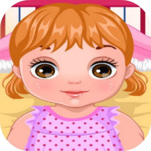 Baby Girl Morning Caring icon