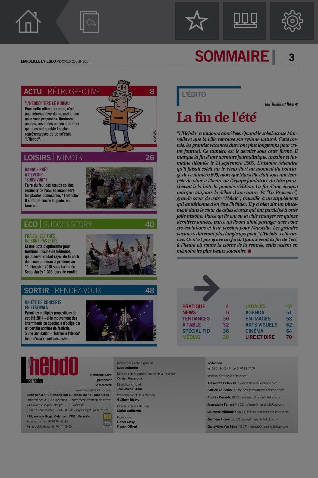 Marseille l'Hebdo screenshot 3