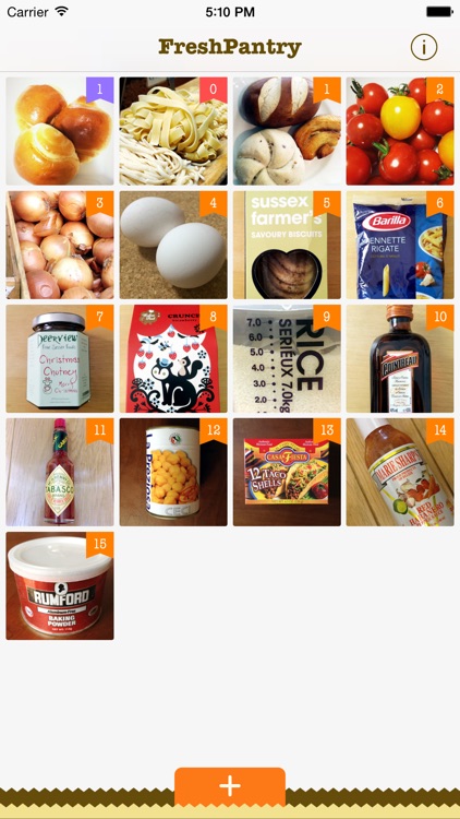 Fresh Pantry - Food Expiration Date List