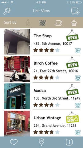 New York: Coffee Guideのおすすめ画像3