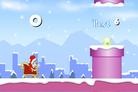 Crazy Santa Street Racing Madness - amazing Christmas race mania screenshot 2