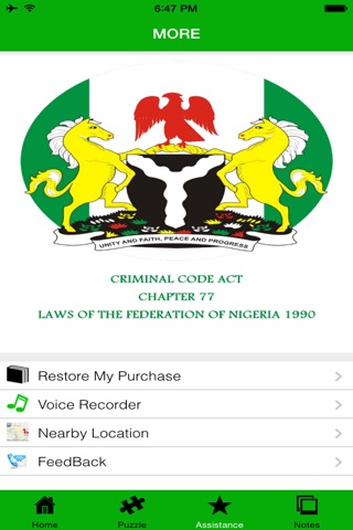 Nigeria Criminal Code Act screenshot 2