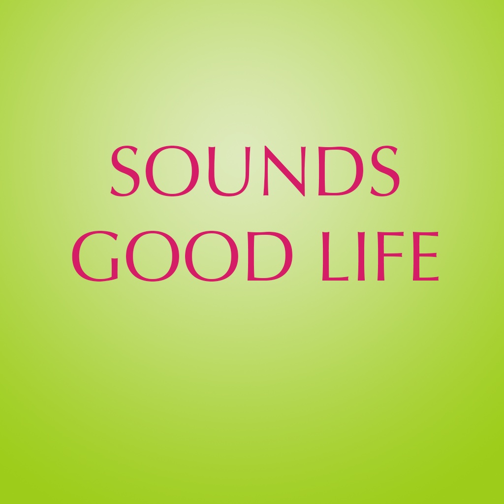 Sound for good sleep, good life icon