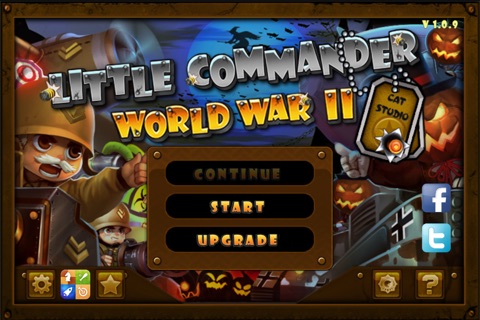 Little Commander - World War II TD Halloween Special screenshot 2