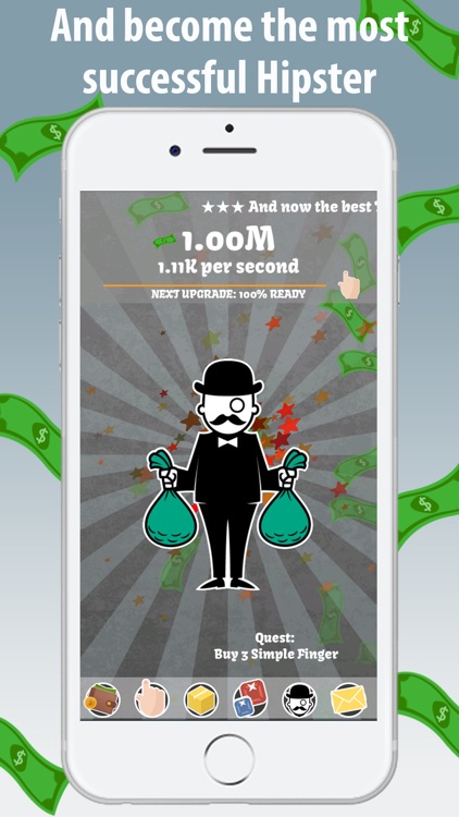 Rich Hipster Tycoon - Make It Rain edition! screenshot-3