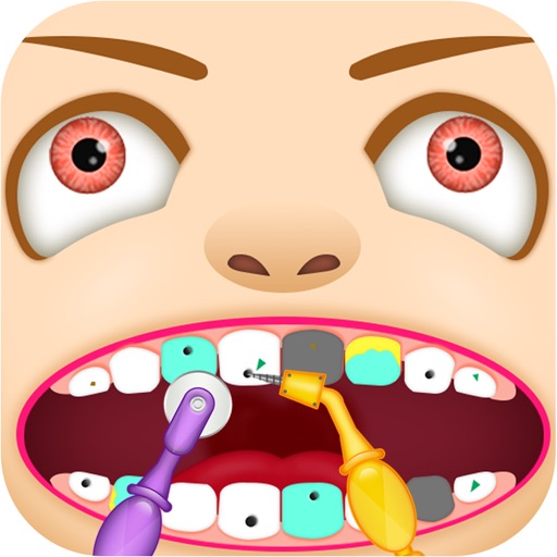 Little Crazy Dentist Kids Icon