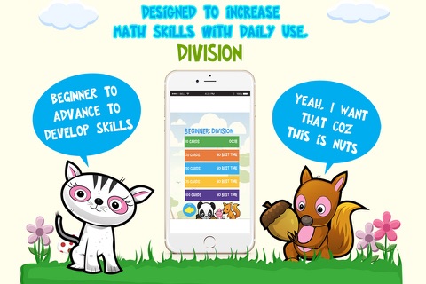 Division for Kids: Animal Flash Cards screenshot 3