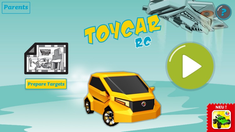 Toy Car RC - Drive a Virtual Car in the Real World with Augmented Reality