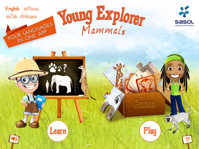 Sasol Young Explorer Mammals