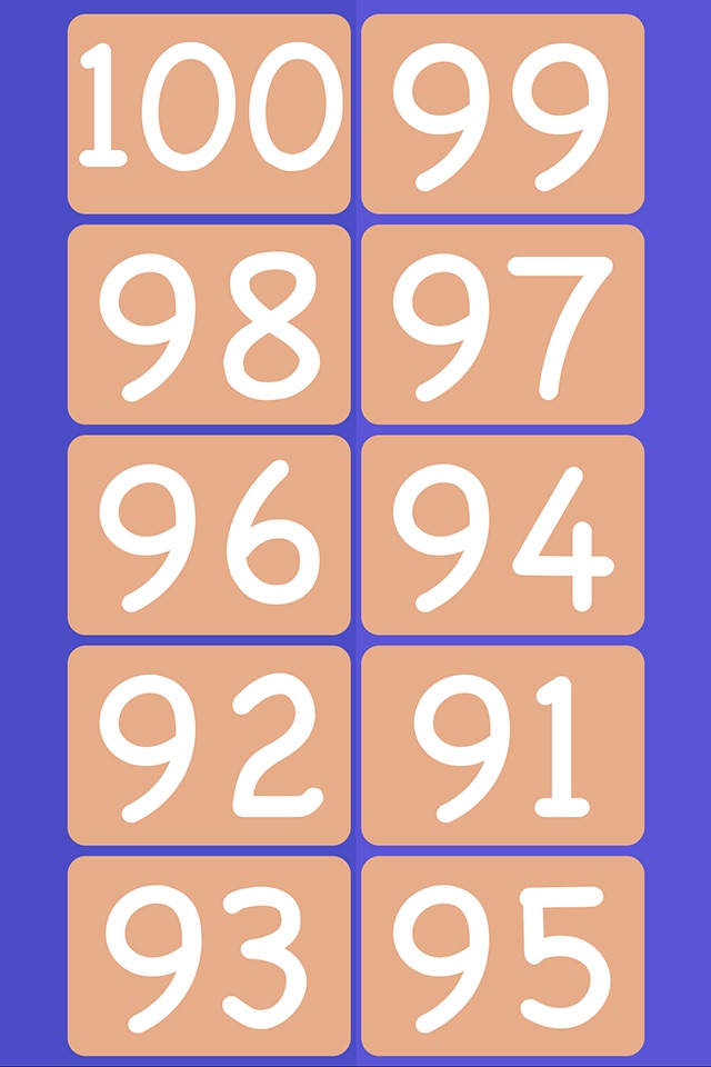 1 to 100 - Help your kids learn to count to 100, one number at a time! screenshot 4