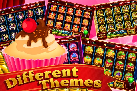 Fancy and Sweet Cupcake Treats for Desserts - Delicious Free Slot Games screenshot 2