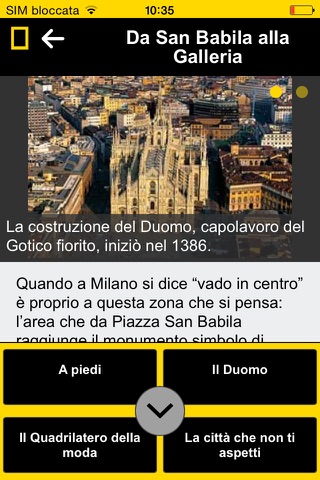 Milano Walking Guide - Visitare Milano a piedi con National Geographic screenshot 2