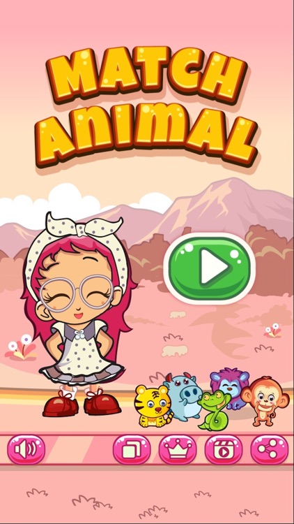 Funny Match Animal - free brain match game screenshot-3