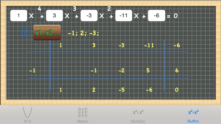 Equations, Matrices and Polynomials - Algebra screenshot-4