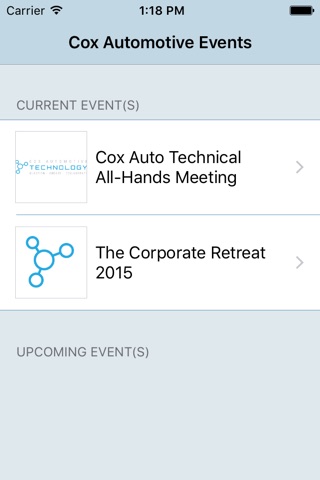 Cox Automotive Events screenshot 2