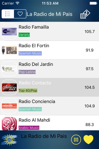 Radios de Argentina - Las mejores estaciones de radio: música, noticias. Gratis screenshot 3