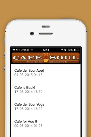 Cafe del Soul - Coffee house-style screenshot 4