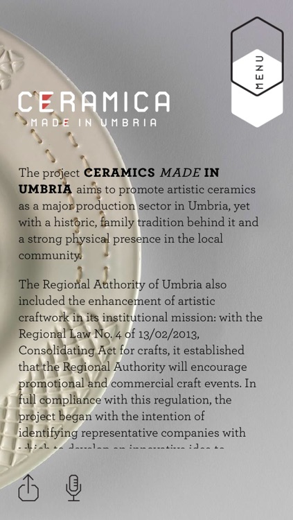 Ceramics Made in Umbria