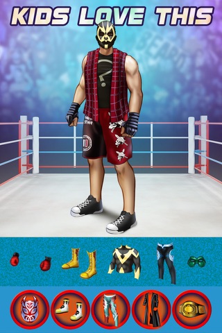 My World Champion Crazy Power Wrestlers Dress Up Club Game - Free App screenshot 3