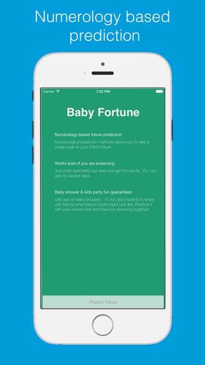 Baby Fortune - Your baby's future profession forecast