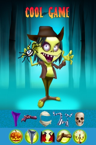 My Freaky Little Monsters and Zombies Dress Up Club Game - Advert Free App screenshot 2