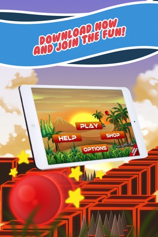 Bouncy Red Ball Fast Wipeout Pro screenshot 3