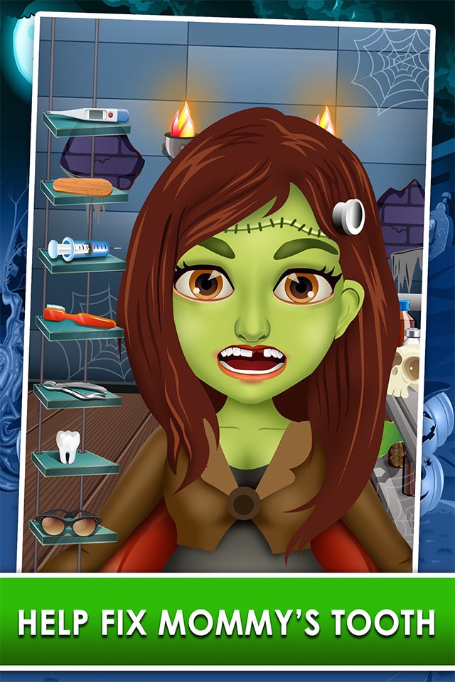 Halloween Mommy's Newborn Baby Doctor - My Make-up Salon Girl Games! screenshot 3