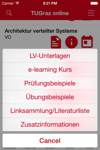 UniOnline for TUGraz screenshot 3