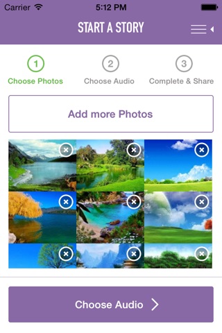 JustAddAudio - Add Background Music to your Photos, Videos and Slideshows screenshot 3