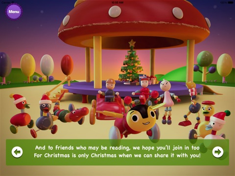 A Christmas Tale for iPad by Buzzy Bee & Friends screenshot 4