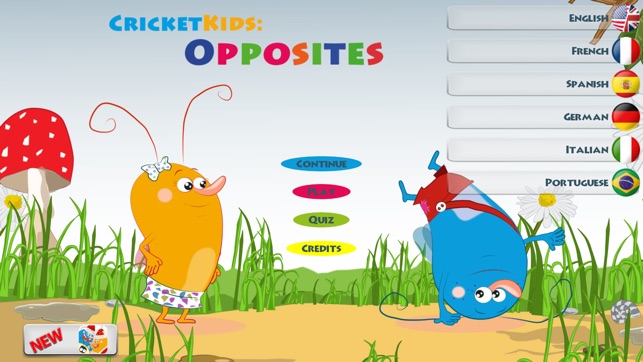 Cricket Kids: Opposites