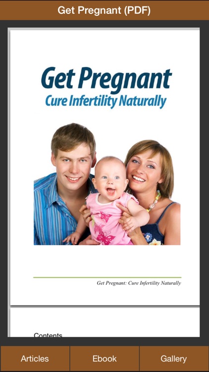 Get Pregnant Guide - Learn How To Cure Infertility Naturally screenshot-3