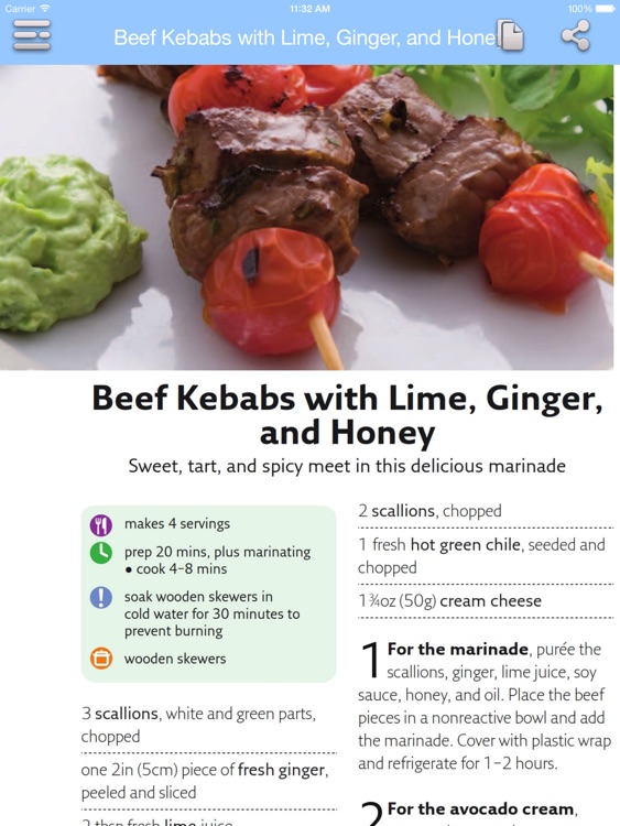 Easy Cookbook - Main and Side Dishes for iPad screenshot-4