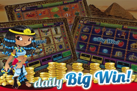 +777+ ACE Cleopatra's Way Of Pyramid Slotmachine - Golden Era Of Gamble, Lucky Spins & Blazing Jackpots !! screenshot 3