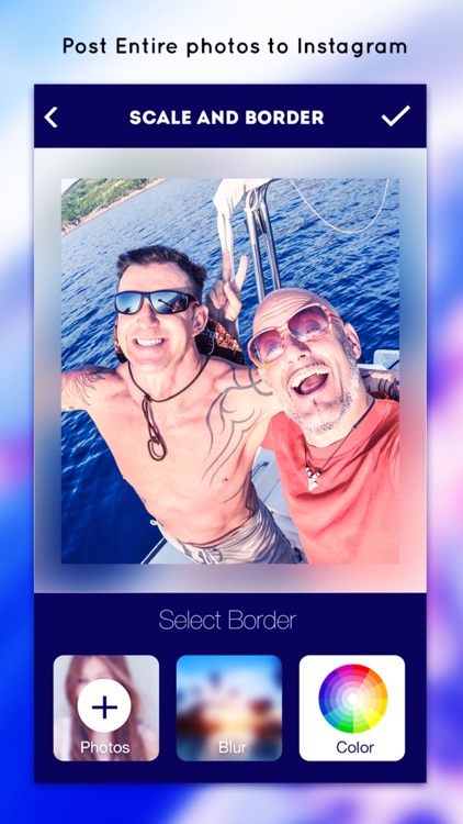 Blur Border - Blur Background Effect and No Crop Photo Editor for Instagram
