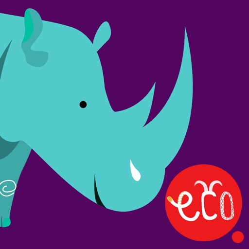 Virtual Animals Rhino - Engaging Preschool Kids Story: Ecology adventure for children aged 3, 4, 5 and 6 icon