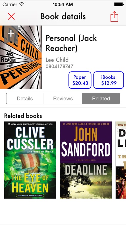 BookBargain - Free eBooks - Recommendations,tracker & Price scanner screenshot-3