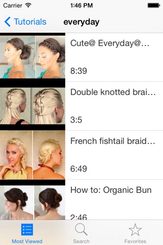 Hair Tutorial - Hairstyle videos for school, work, prom, parties & more! screenshot 4
