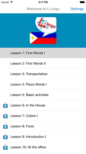 L Lingo Learn alog Filipino On The App Store